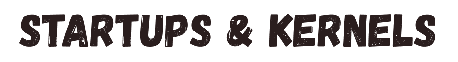 Sahil Kapoor's Blog: Startups & Kernels