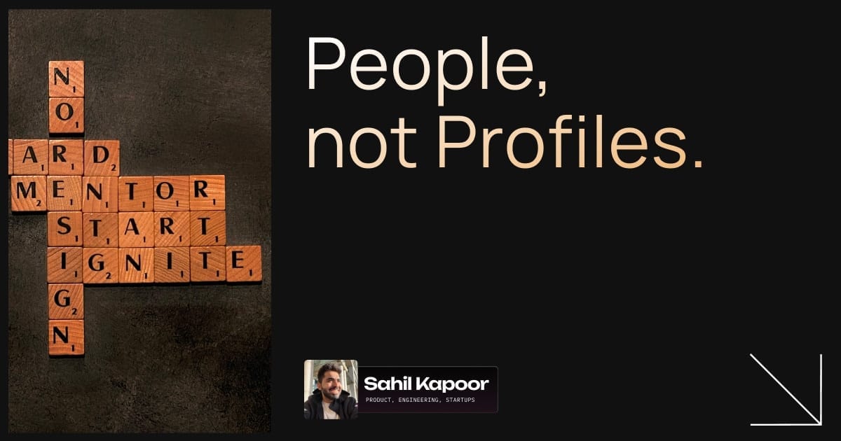 People, not Profiles.
