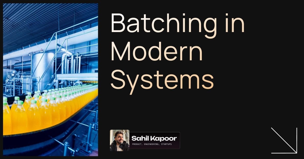 Batch Processing in Modern Systems