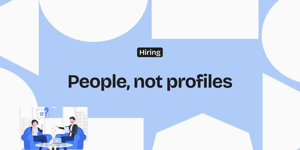 Hiring Is Broken. Let us Not Be.